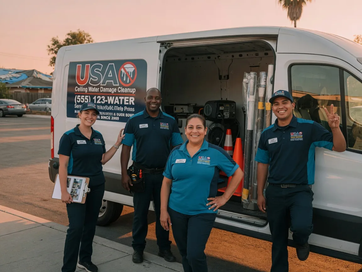 Ceiling Water Damage Restoration company in Gary, WV
